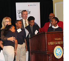 Gift to Junior Achievement Students